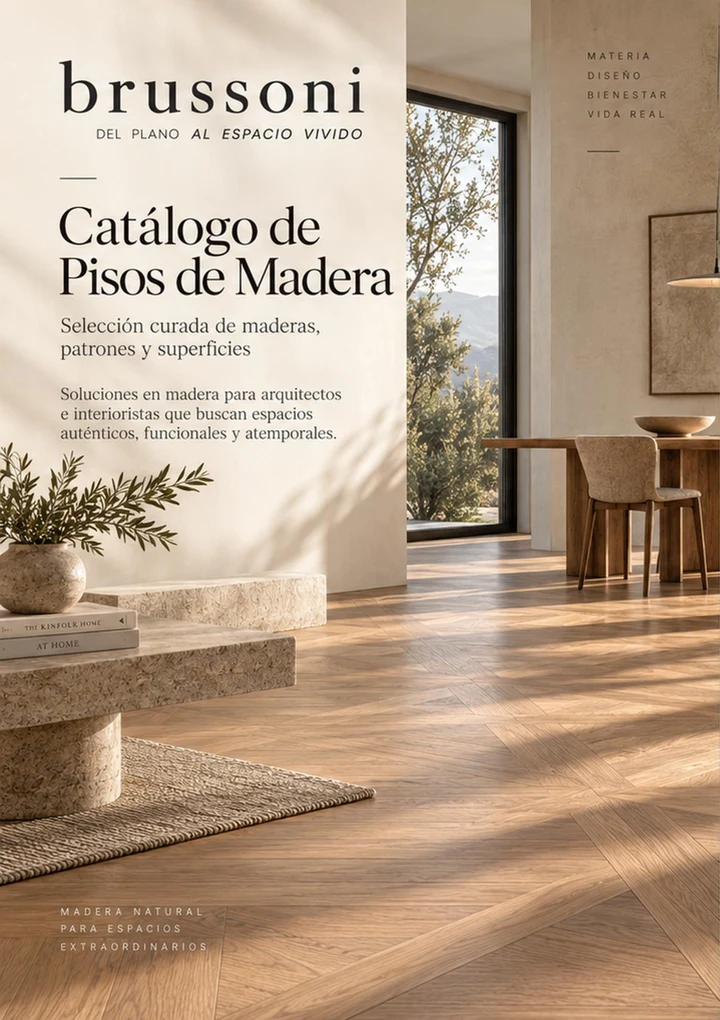 Portada del catálogo Pisos de madera